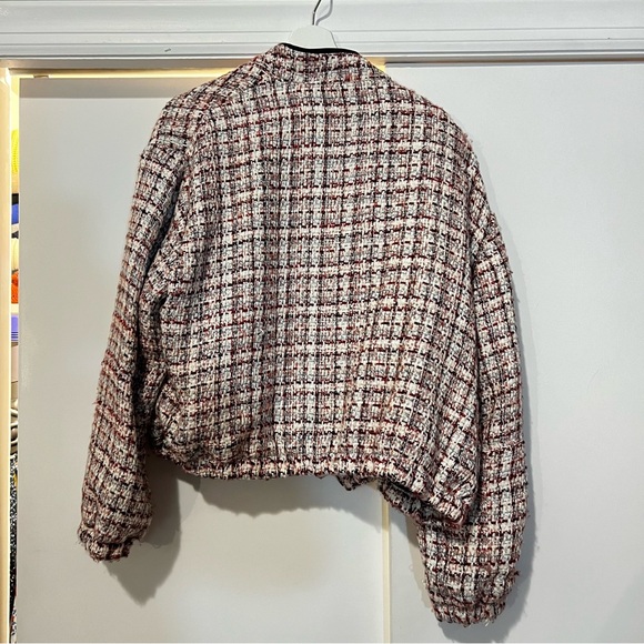 APPARIS tweed bomber jacket - Picture 5 of 6